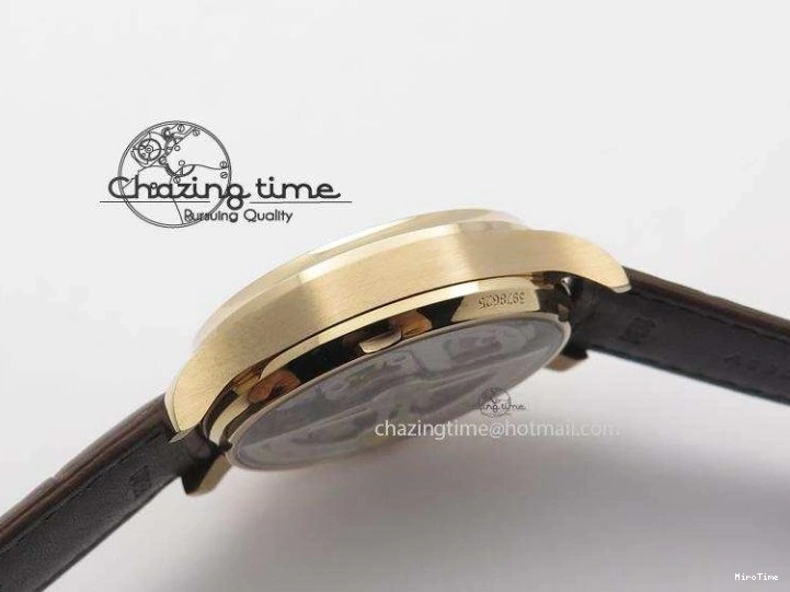 MIROTIME 1219 Unisex Portuguese Real PR RG IW500702 ZF 1:1 Best Edition On Brown Leather Strap A52010 V 7303